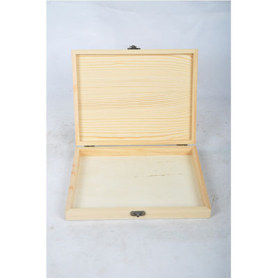 환경 친화적 인 포장 및 스탬핑 인쇄 처리용 미완성 나무 담배 상자