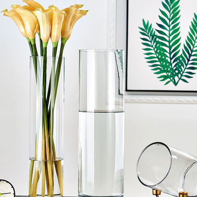 현대 디자인 스타일 집 장식용 우아 한 둥근 선명한 유리 잔