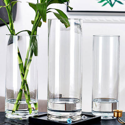 현대 디자인 스타일 집 장식용 우아 한 둥근 선명한 유리 잔