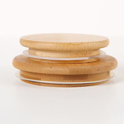 고보로실리케이트 유리 잔 용기에 맞춤형 천연 색상 장식용 대나무 뚜??