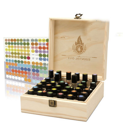 완성되지 않은 포장 Doterra 사용자 지정 로고와 함께 나무 에센셜 오일 상자 허용