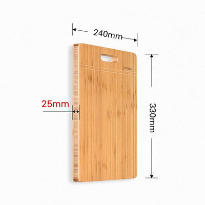 맞춤형 크기 가정용 대나무 절단판 숙소용 단단한 나무 절단판