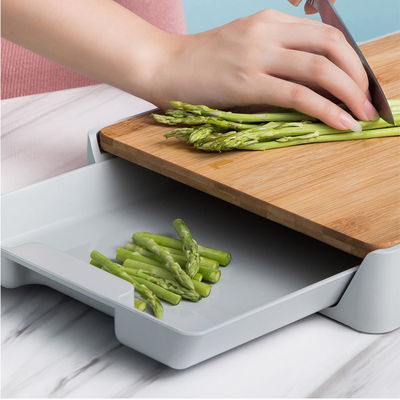 편리 한 드라이저형 Bambu 자연 색상 직사각형 절단 보드