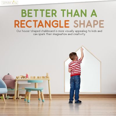 선물 상점 집 자기 모양 그림 칠판 화이트보드 현대 디자인 스타일