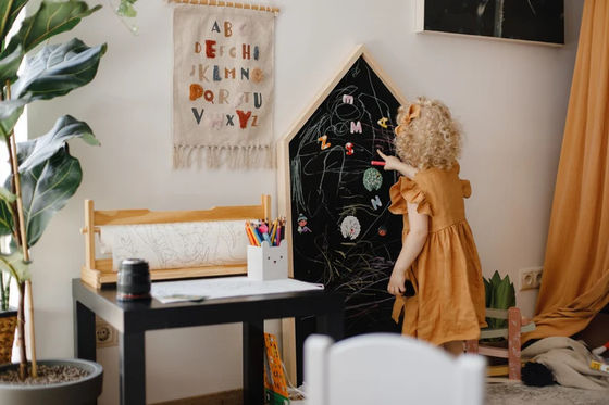 몬테소리 조용한 시간 활동 레이저 조각 인쇄로 유아용 보드 정원