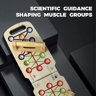 커스텀 사이즈 전문 강도 훈련을 위해 목재 접이식 푸시업 손잡이