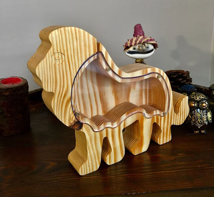 어린이 선물 목동 동물 돼지 은행 개인화 및 래크 크리스마스 놀라움