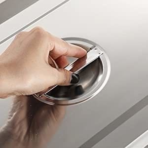 아카시아 나무 상자 부엌 콤포스트 빈 강철 접시 및 저장 버킷