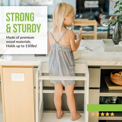 맞춤형 로고 받아 들일 수 있는 회색 어린이 몬테소리 스타일의 어린이들을위한 서있는 타워