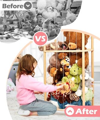 거실 목재 채식 동물 케이지 어린이 장난감 케이지 유치실 놀이실 보관
