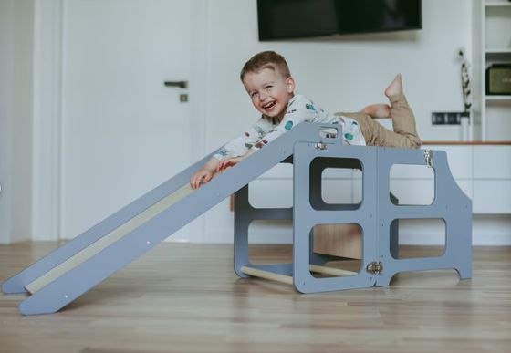 메일 포장 생활실 부엌 타워 3in1 접이식 단계 의자 책상 슬라이드 어린이