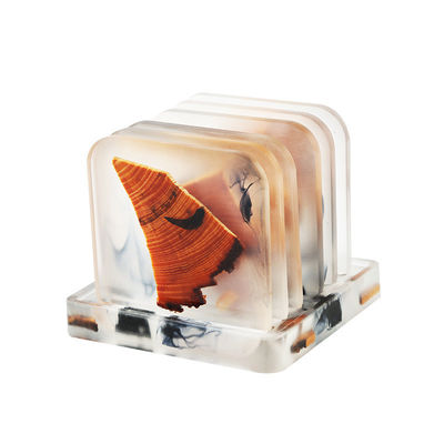 최신 클래식/포스트 모던 스타일의 친환경 맞춤형 크리스탈 라진 컵 코스터