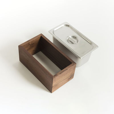 스테인리스 스틸 뚜?? 이 있는 다기능 폐기물 콤포스타블 주방 비크