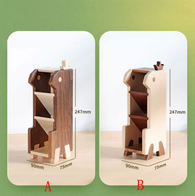 사무실 및 연구 조직을 위한 맞춤형 목재 다층 책상 펜 스탠드