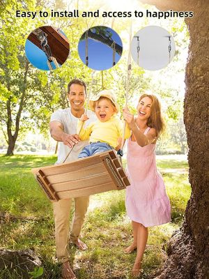 맞춤형 로고 어린이용 체육관용 스윙 세트 성인 어린이용 나무 나무 스윙 좌석