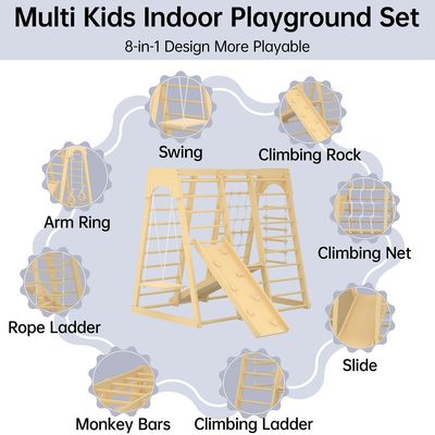 유아용 실내 놀이터 및 놀이 인쇄용 나무 등반 장난감 레이저 조각