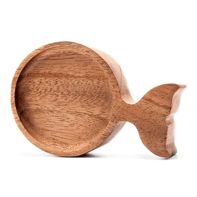 미니멀리즘 스타일 아카시아 월넛 비치 커피 컵의 목재 계단