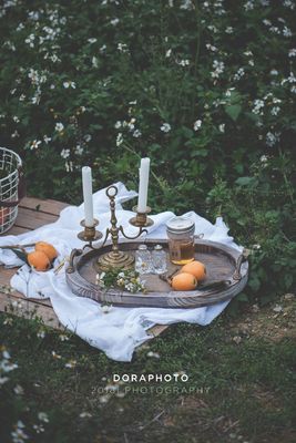 차 및 여가 시간을 위해 금속 핸들 된 나무 서비스 트레이 사용자 정의