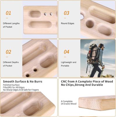 실내 및 실외에 휴대용 햄보드 바위 등산 훈련 등산 햄보드