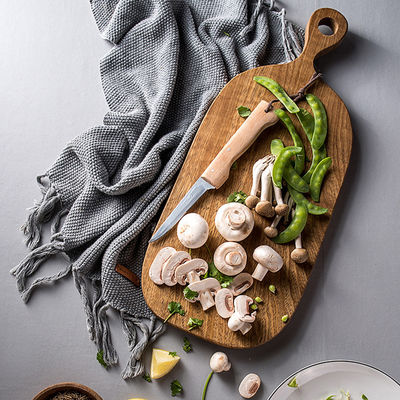 용납된 맞춤형 크기의 과일 및 포스팅을 위한 검은 아가씨 나무 빵판 40x23cm