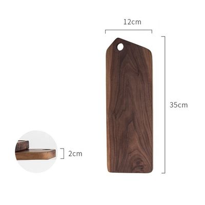 맞춤식 로고 수작업 북유럽 스타일 산 모양 검은 아두이산 빵 보드