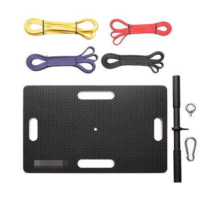 고량 고무 밴드 저항 훈련 플랫폼 사용자 지정 로고와 나무