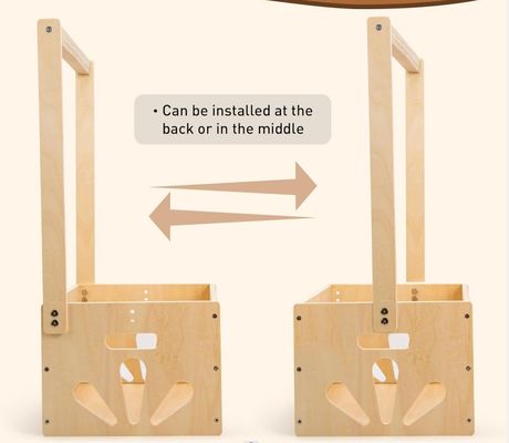 물류 된 목재 아기 샤워 상자 옷장 기능 공간을 절약 아기 저장 상자 바구니