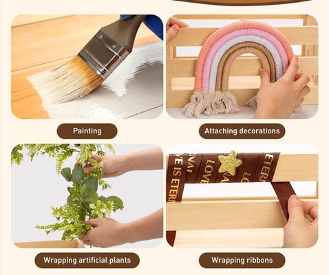 물류 된 목재 아기 샤워 상자 옷장 기능 공간을 절약 아기 저장 상자 바구니