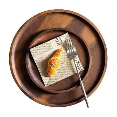 사용자 지정 로고 받아 들인다 섬세한 북유럽 스타일 목조 공예 트레이 40.5x18.5x2cm