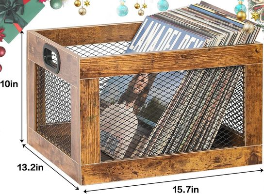 보관용 목재 기록 보관용 클래식 큐브 기록 조직기