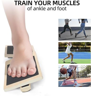 22.9 x 1.5 x 11.9cm 오피스 윙블 보드와 피트니스용 맞춤형 목재 균형판