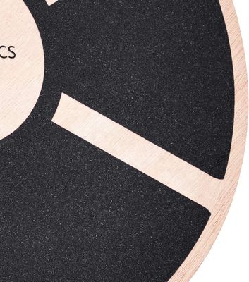 기본 나무 흔들림 운동 균형판 22.9 x 1.5 x 11.9cm 내부 가정 장식