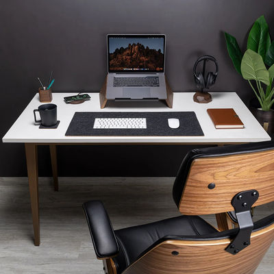 무료 샘플 충전 노트북 나무 스탠드 컴퓨터 모니터용 컴퓨터 홀더