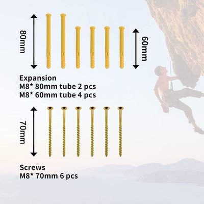 목재 바위 등반 헝그보드 손 잡기 강화기