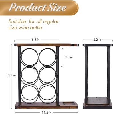 서있는 타입 카운터 톱 와인 홀더 스탠드