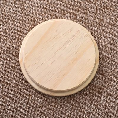 뚜?? 색상 및 사용자 정의 로고와 함께 쉬운 오픈 엔드 나무 둥근 잔