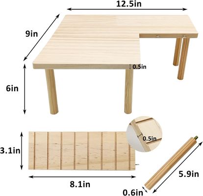 햄스터 서있는 플랫폼 운동 장난감 케이지 부속품