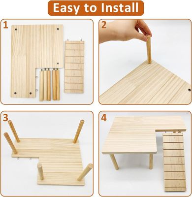 햄스터 서있는 플랫폼 운동 장난감 케이지 부속품