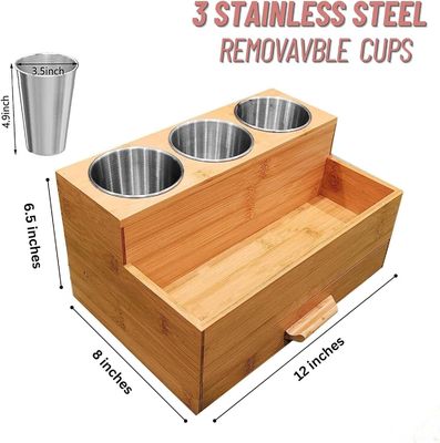 이 화장실 아크릴 헤어 스타일링 제품 조직기와 함께 카운터 공간을 최대화하십시오.