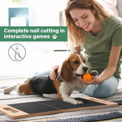두려움 없는 개 손톱 관리 공간 절약 스크래치 패드 사용자 지정 로고와 조정 가능한 디자인