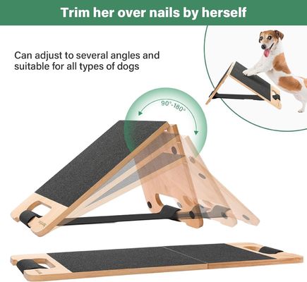 두려움 없는 개 손톱 관리 공간 절약 스크래치 패드 사용자 지정 로고와 조정 가능한 디자인