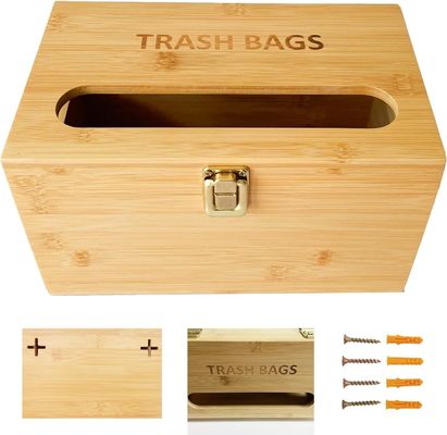 분류 접히지 않는 래크 쓰레기 봉지 배포장 벽에 장착된