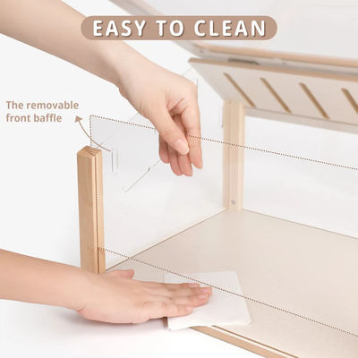 시계 상자 사용자 지정 햄스터 은신지 나무 애완 동물 가구 놀이실 소규모 애완 동물을위한 단단한 패턴