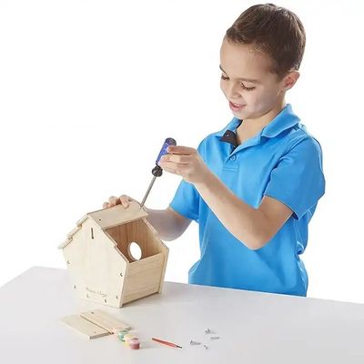 사용자 지정 로고 장식 페인트에서 야생 조류를 먹이기 위해 받아 들일 수 있는 목조 조류 먹기