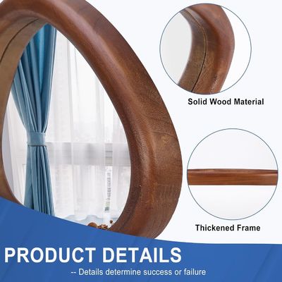 호텔 홈 욕실의 벽 장식용 2개의 무형 거울 세트