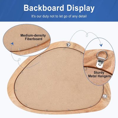 호텔 홈 욕실의 벽 장식용 2개의 무형 거울 세트