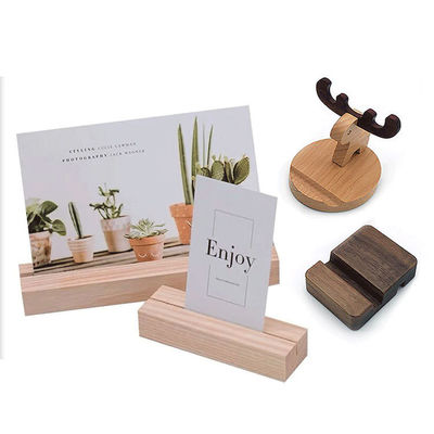 컨퍼런스 카드 테이블 라벨 및 레스토랑 캘린더를 위한 맞춤형 목재 기반