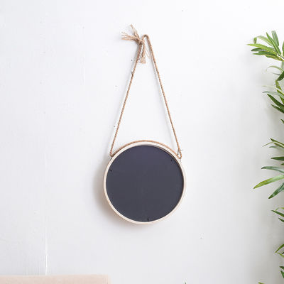 30x30cm 맞춤 로고 허용 노르딕 스타일 집 장식용 둥근 매달린 거울