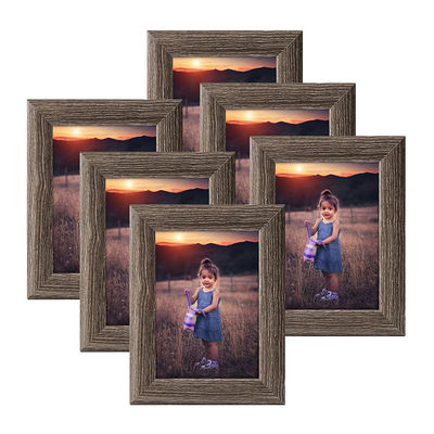 가정 장식 대형 벽장 장식 주문 인쇄 된 철 사진 프레임 나무