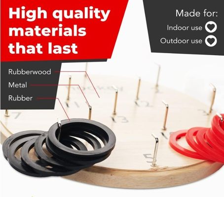 성인과 어린이용 야외 놀이 맞춤형 링 토스 게임 파티 엔터테인먼트